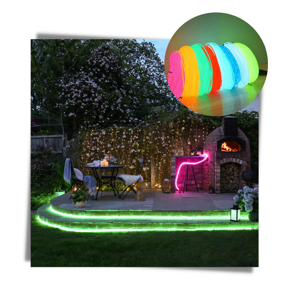 Neon LED Draht Bunt - Ozerty