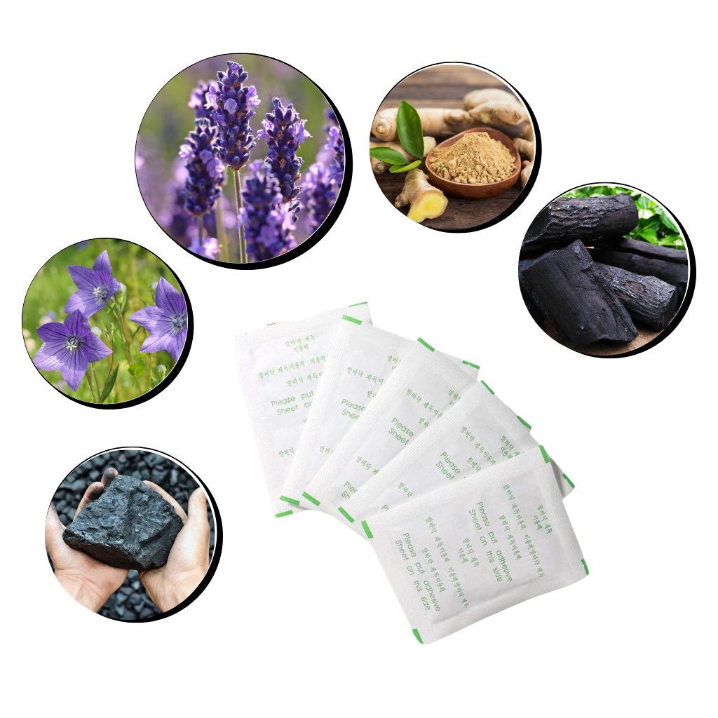 Natürliche Detox-Fußpads - Ozerty
