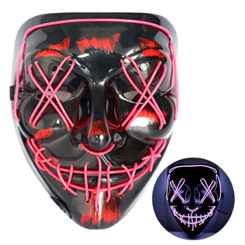 Neon LED Maske