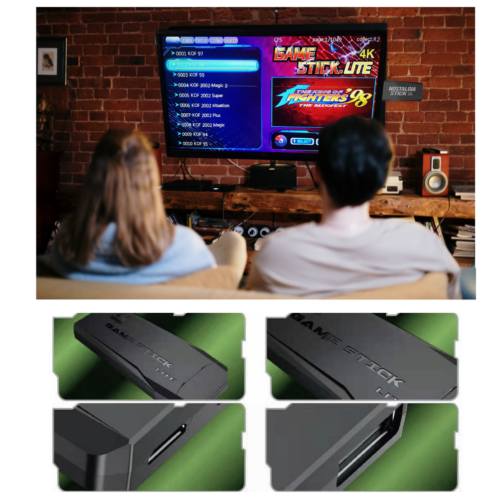 Retro-Videospielkonsole & Stick - Ozerty