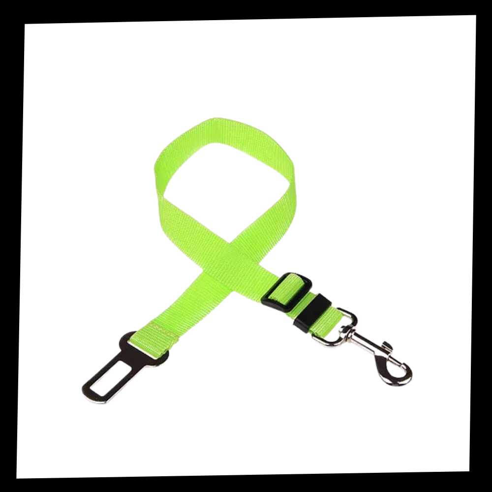 Verstellbarer und haltbarer Hundesicherheitsgurt für Autos - Ozerty