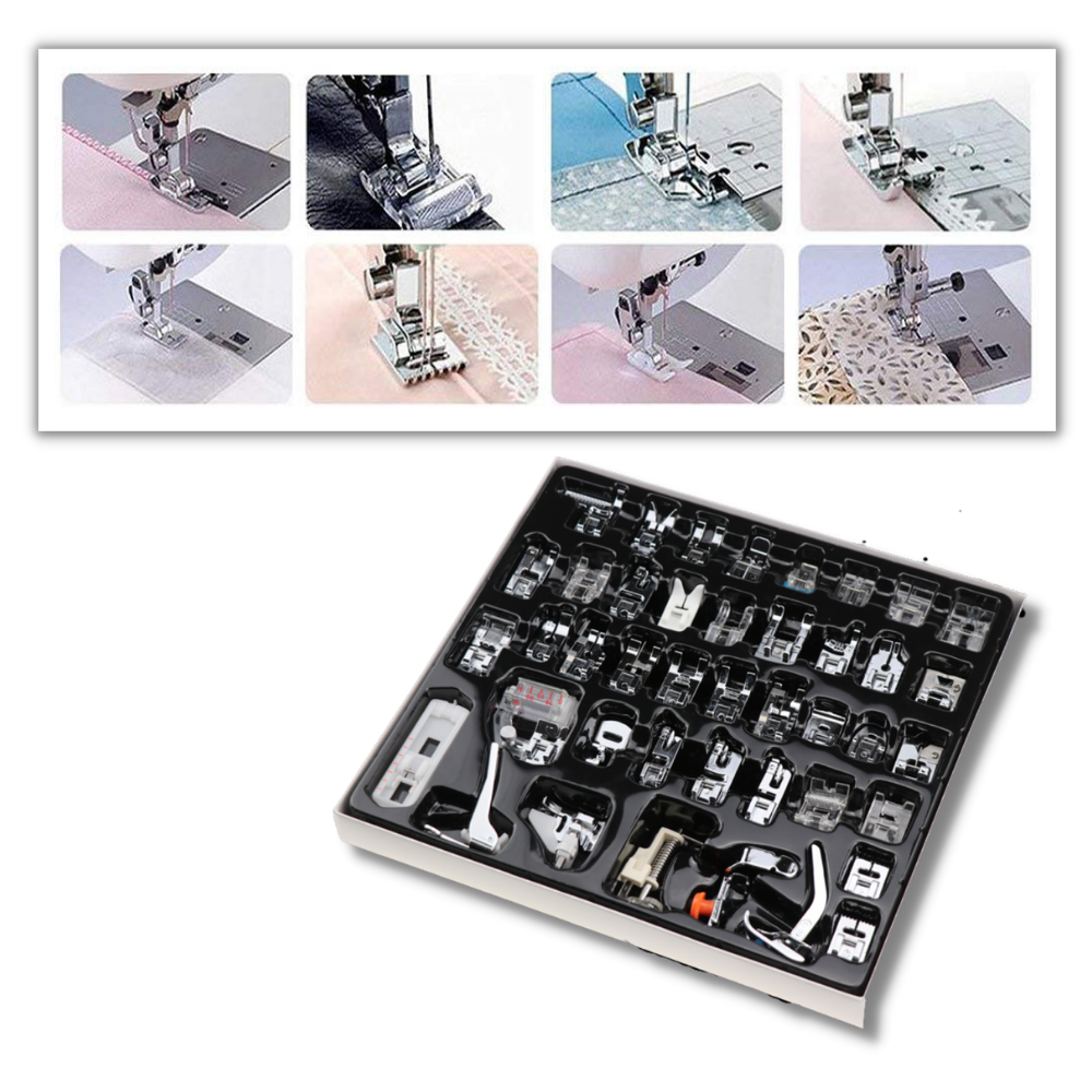 32/42-teiliges Nähfuß-Nähpaket - Ozerty