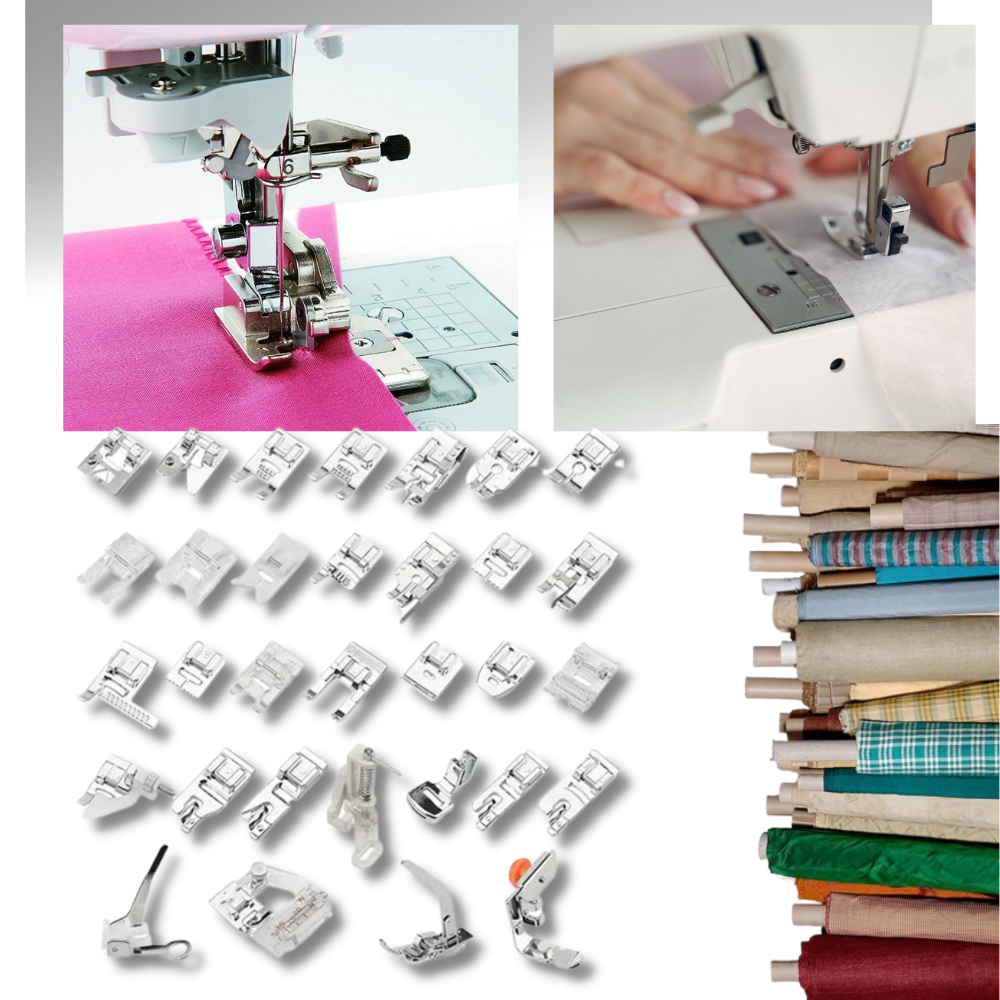 32/42-teiliges Nähfuß-Nähpaket - Ozerty