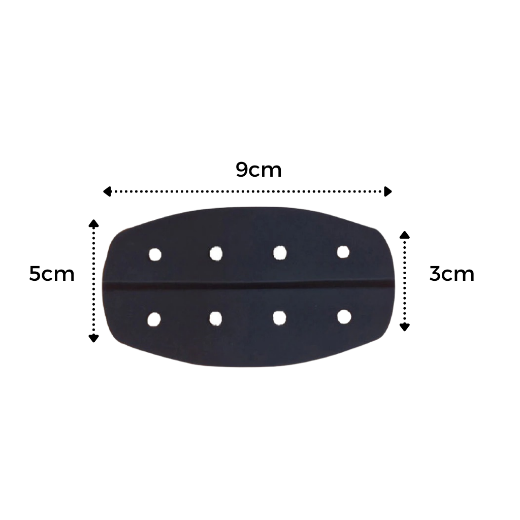 1 Paar rutschfeste Silikon-BH-Trägerschoner - Ozerty