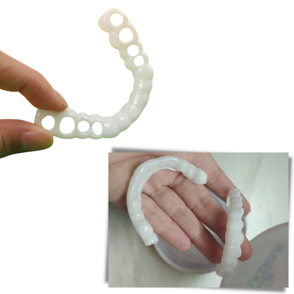 Perfektes Lächeln - komfortable Zahnabdeckung - Ozerty
