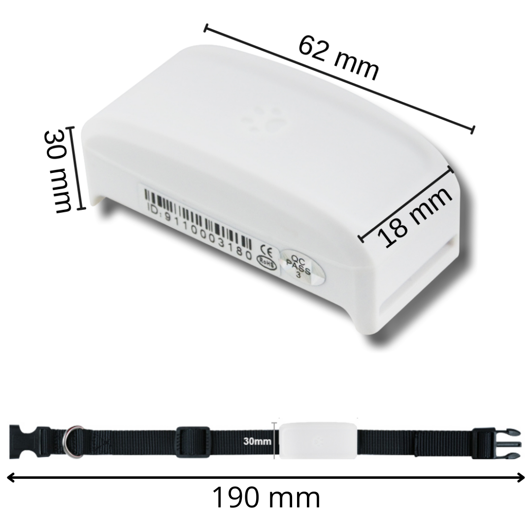 GPS-Halsband zur Verfolgung von Haustieren - Ozerty