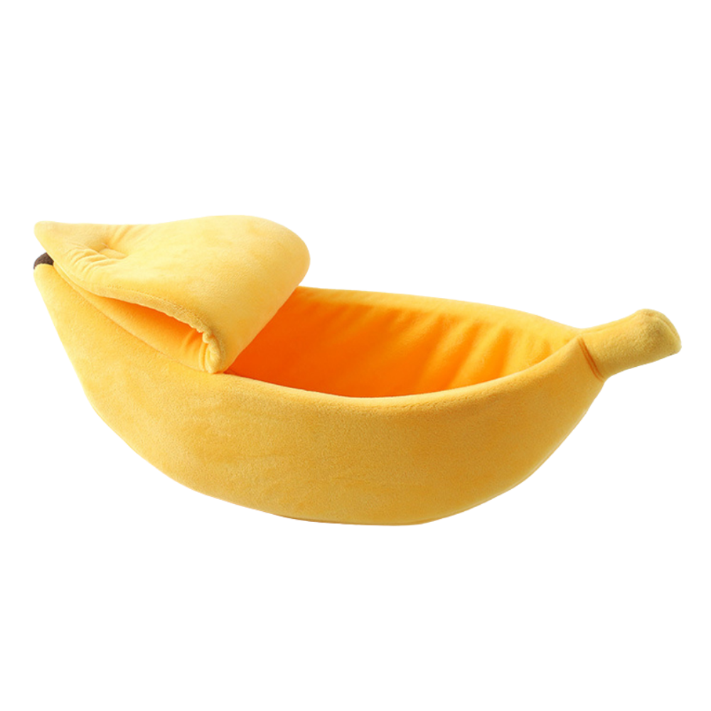 Bananenförmiges Haustierbett - Ozerty