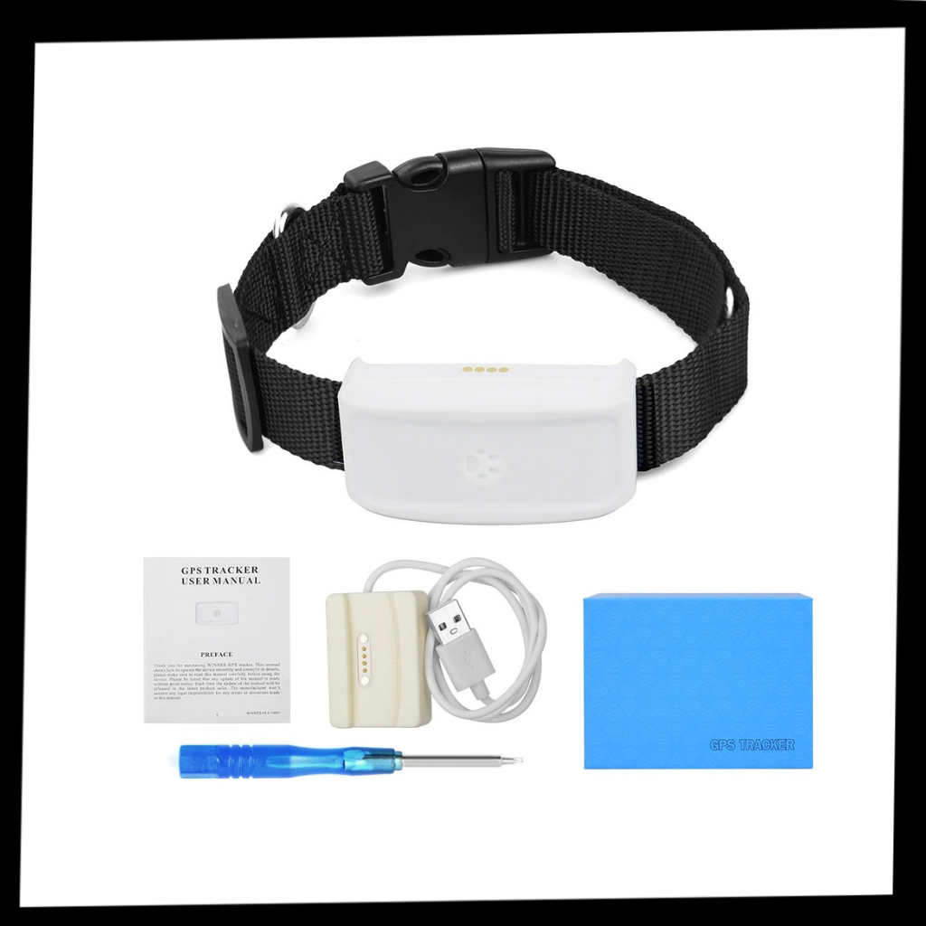 GPS-Halsband zur Verfolgung von Haustieren - Ozerty