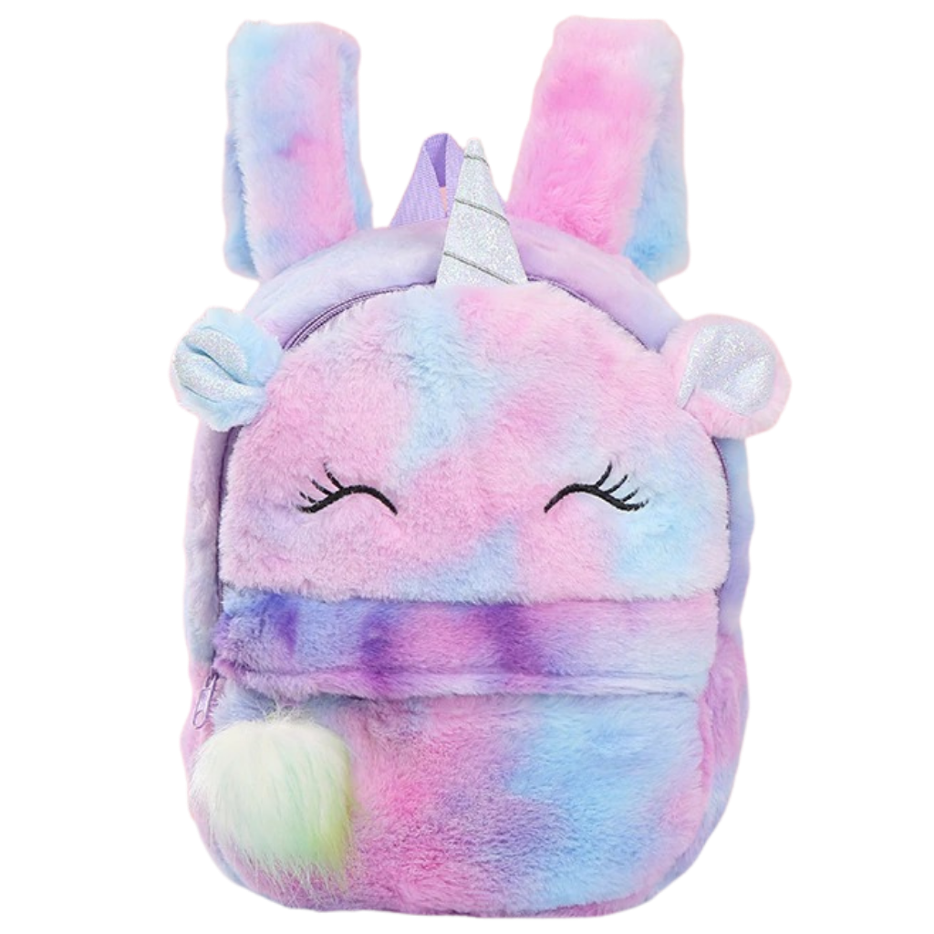 Plüsch Einhorn Mädchen-Rucksack - Ozerty