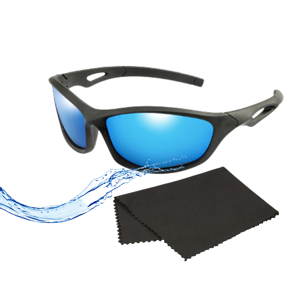 Polarisierte Sport-Sonnenbrille für Kinder mit Riemen - Ozerty