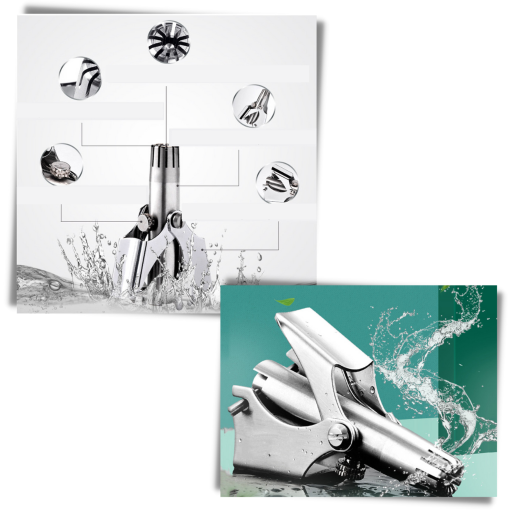 Tragbarer manueller Nasenhaartrimmer - Ozerty