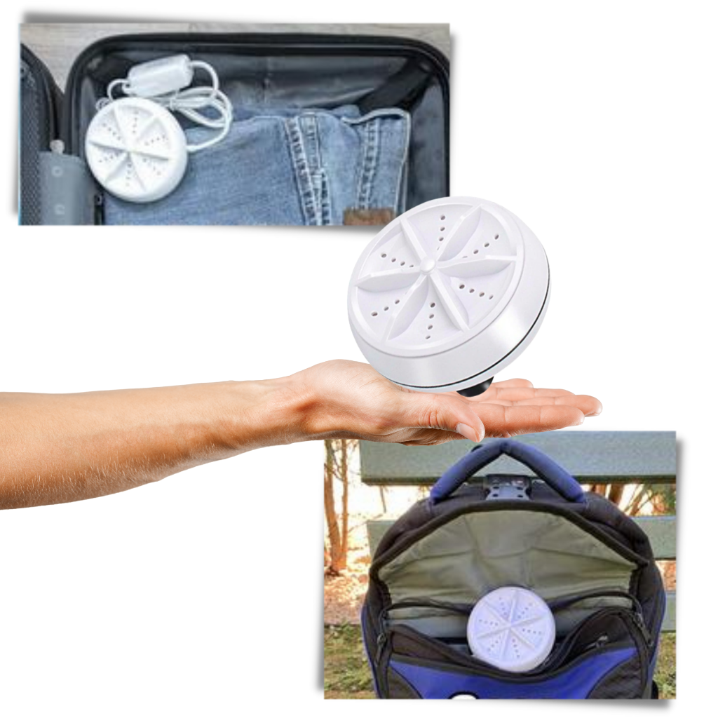 Tragbare Ultraschall-Geschirrspül- und Waschmaschine - Ozerty