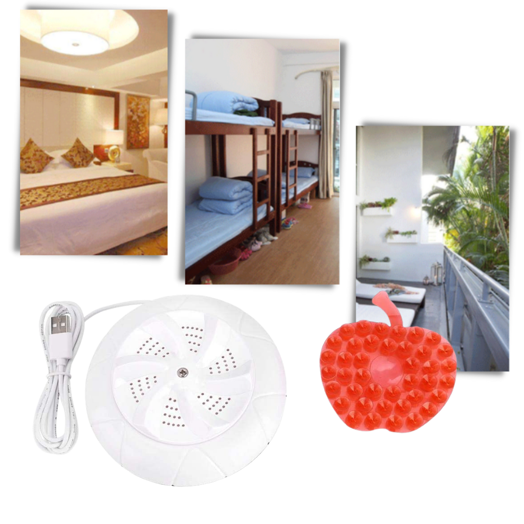 Tragbare Ultraschall-Geschirrspül- und Waschmaschine - Ozerty