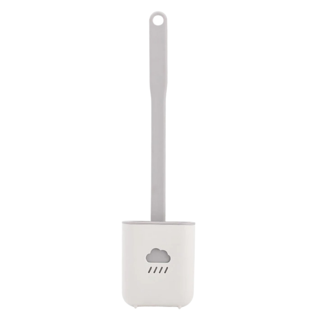 Silicone toilet brush