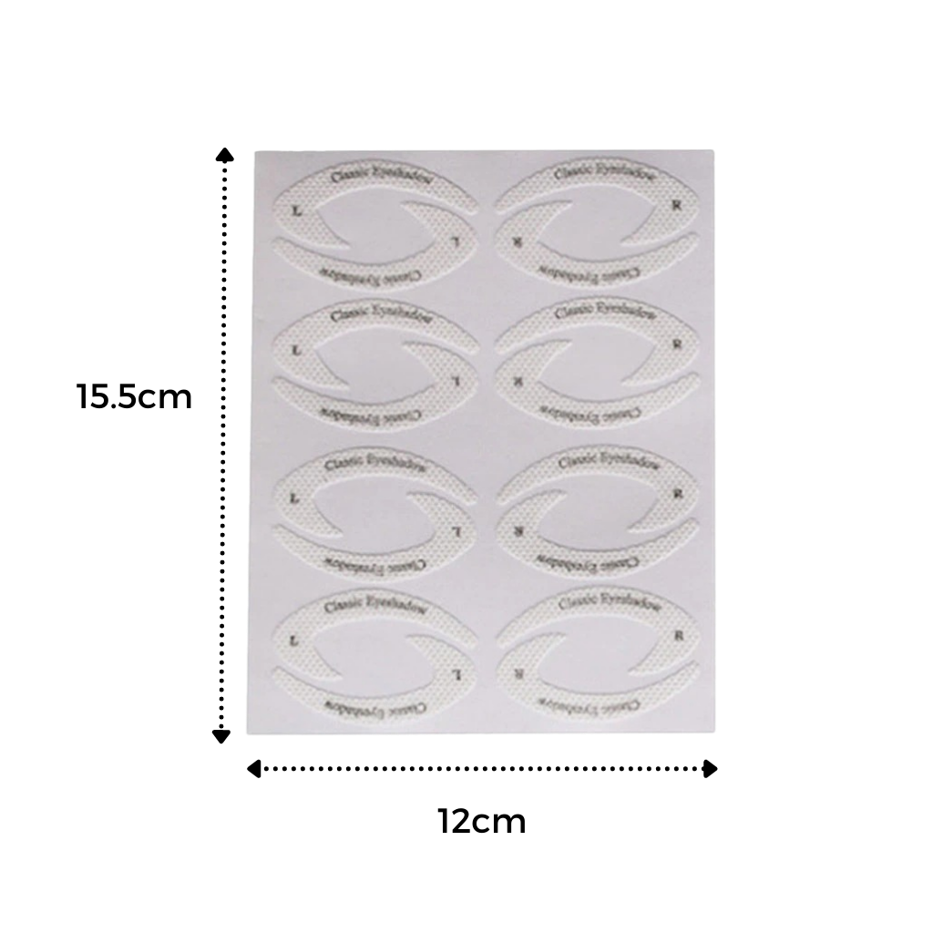 Packung mit Schnellschablonen für Eyeliner - Ozerty