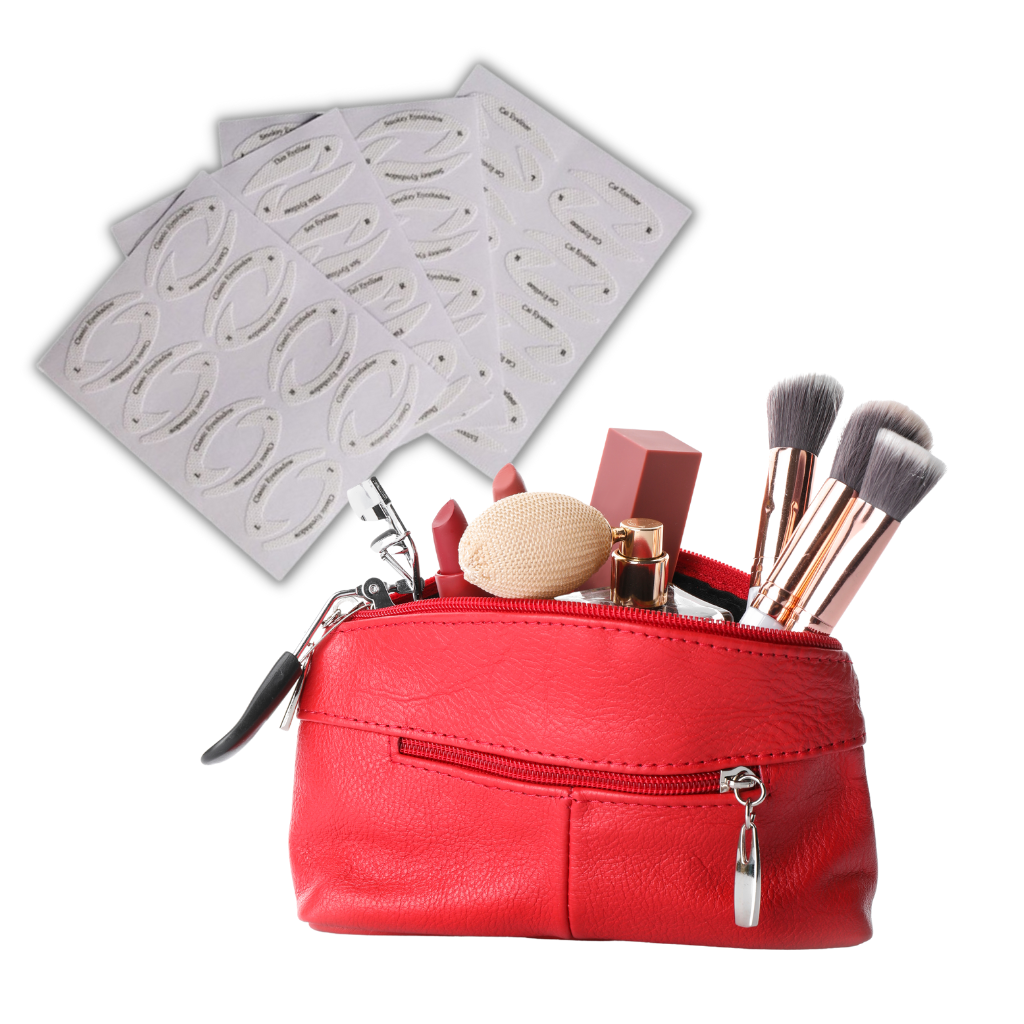 Packung mit Schnellschablonen für Eyeliner - Ozerty