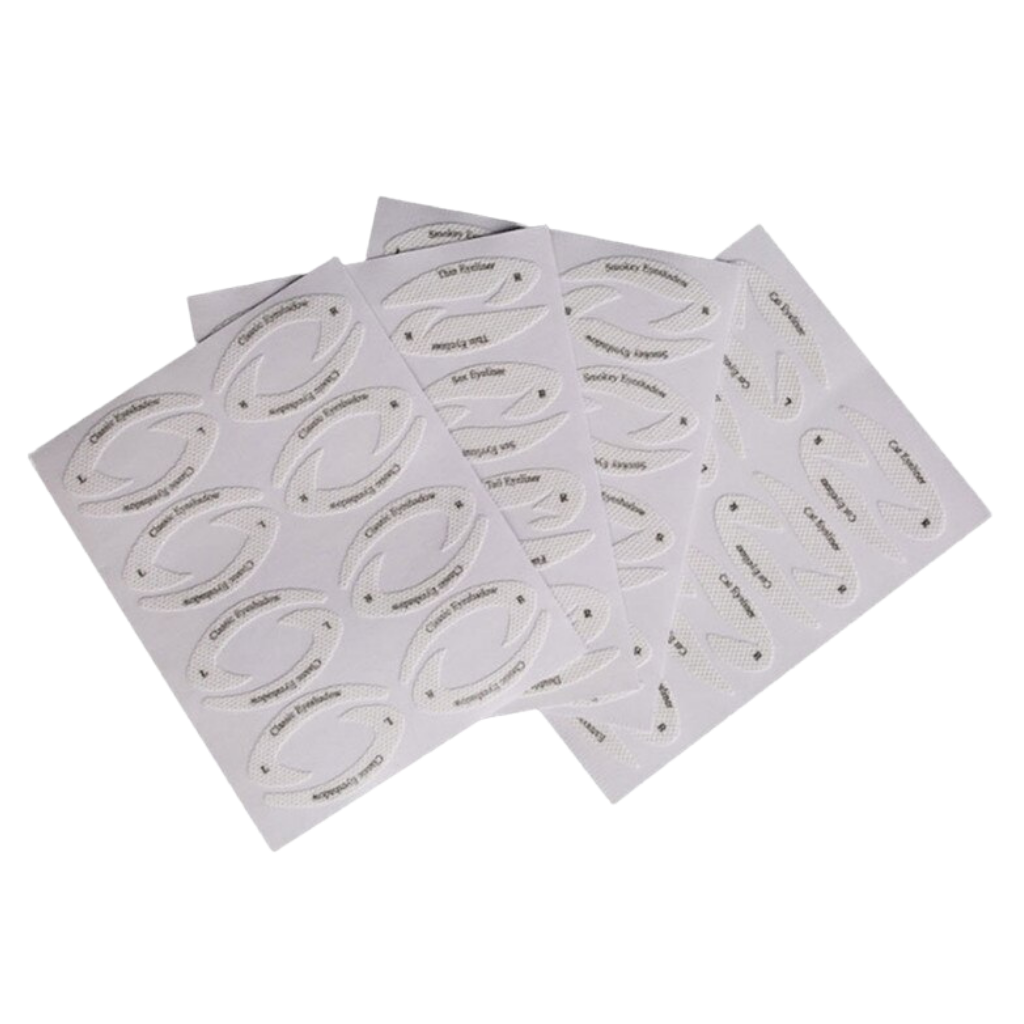 Packung mit Schnellschablonen für Eyeliner - Ozerty