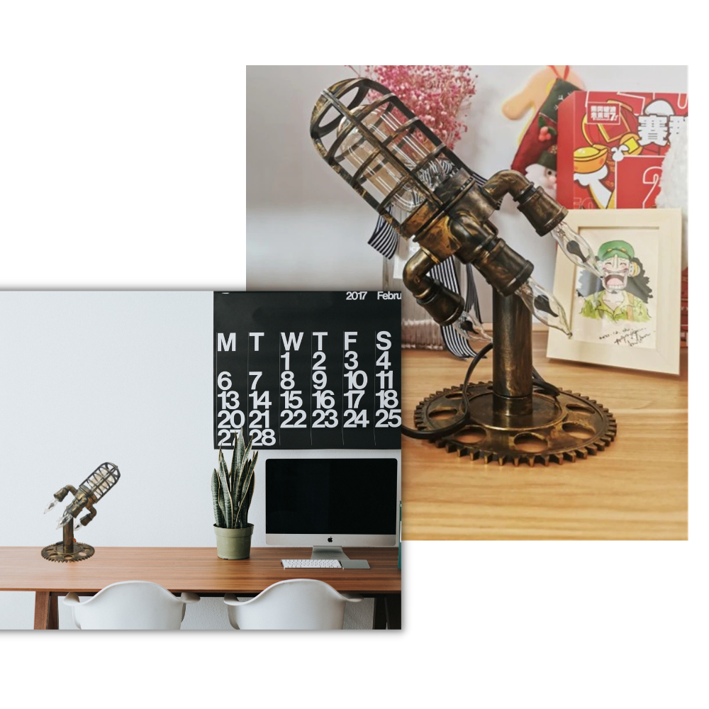 Raketenförmige LED-Lampe - Ozerty