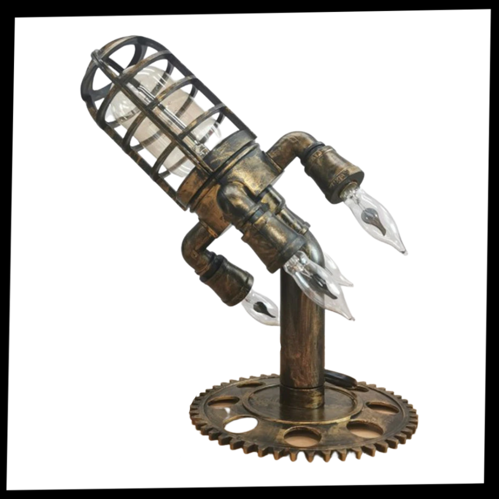 Raketenförmige LED-Lampe - Ozerty