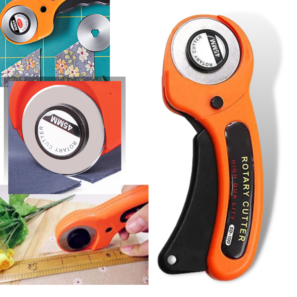 Stoffrollenschneider mit fünf 45-mm-Klingen - Ozerty