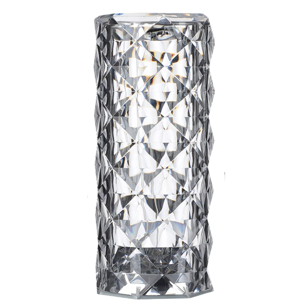 Luxurious crystal table lamp