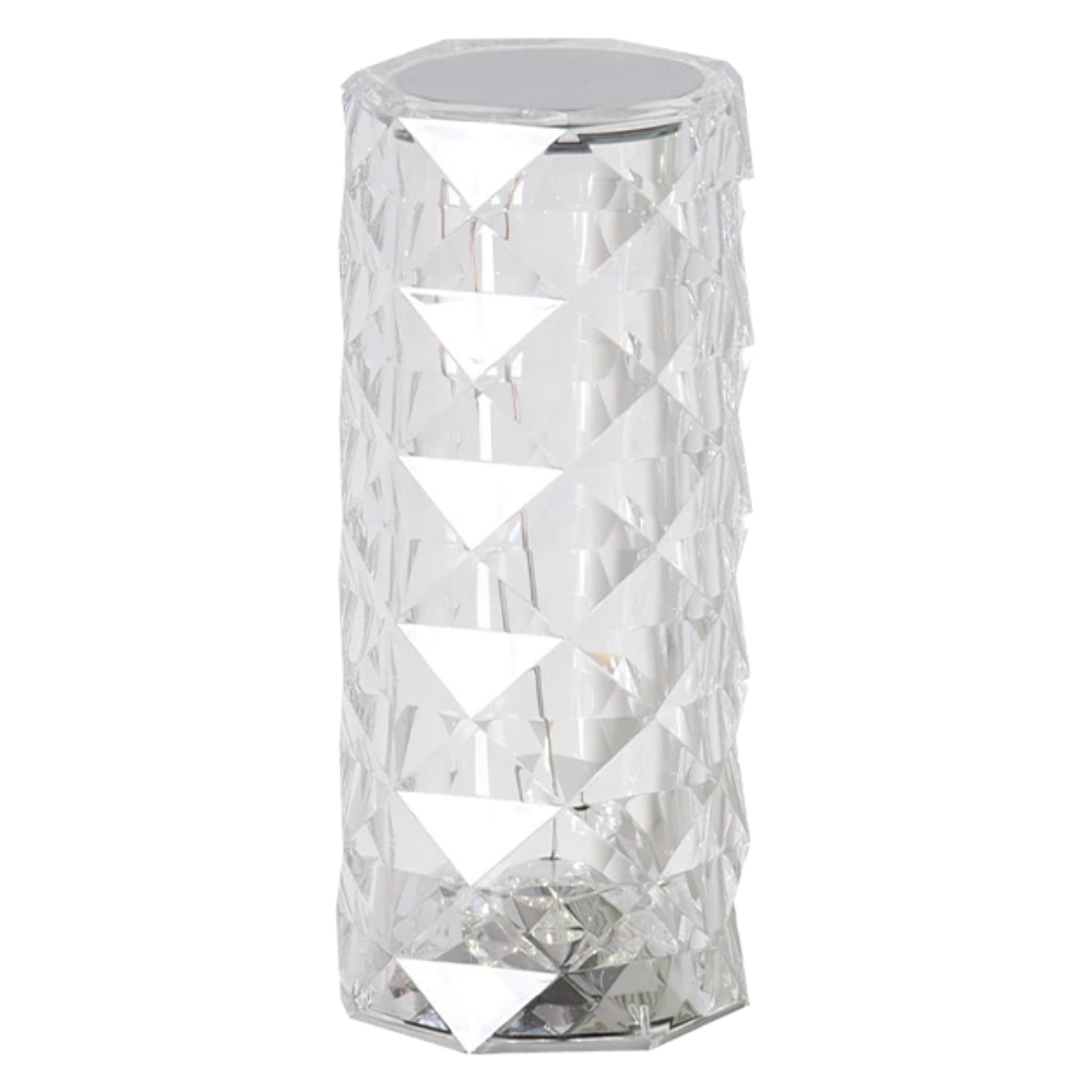 Luxurious crystal table lamp