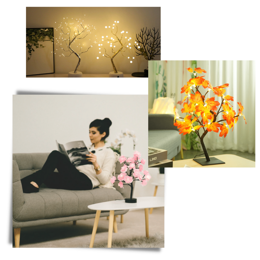 Entzückende Rosenbaum-Lampe - Ozerty