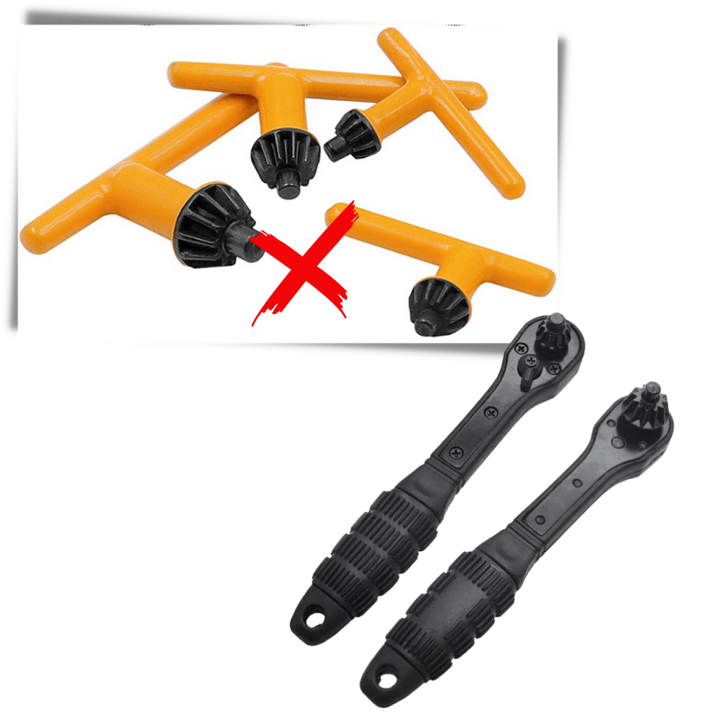 Ratschenbohrfutter-Schlüssel - Ozerty