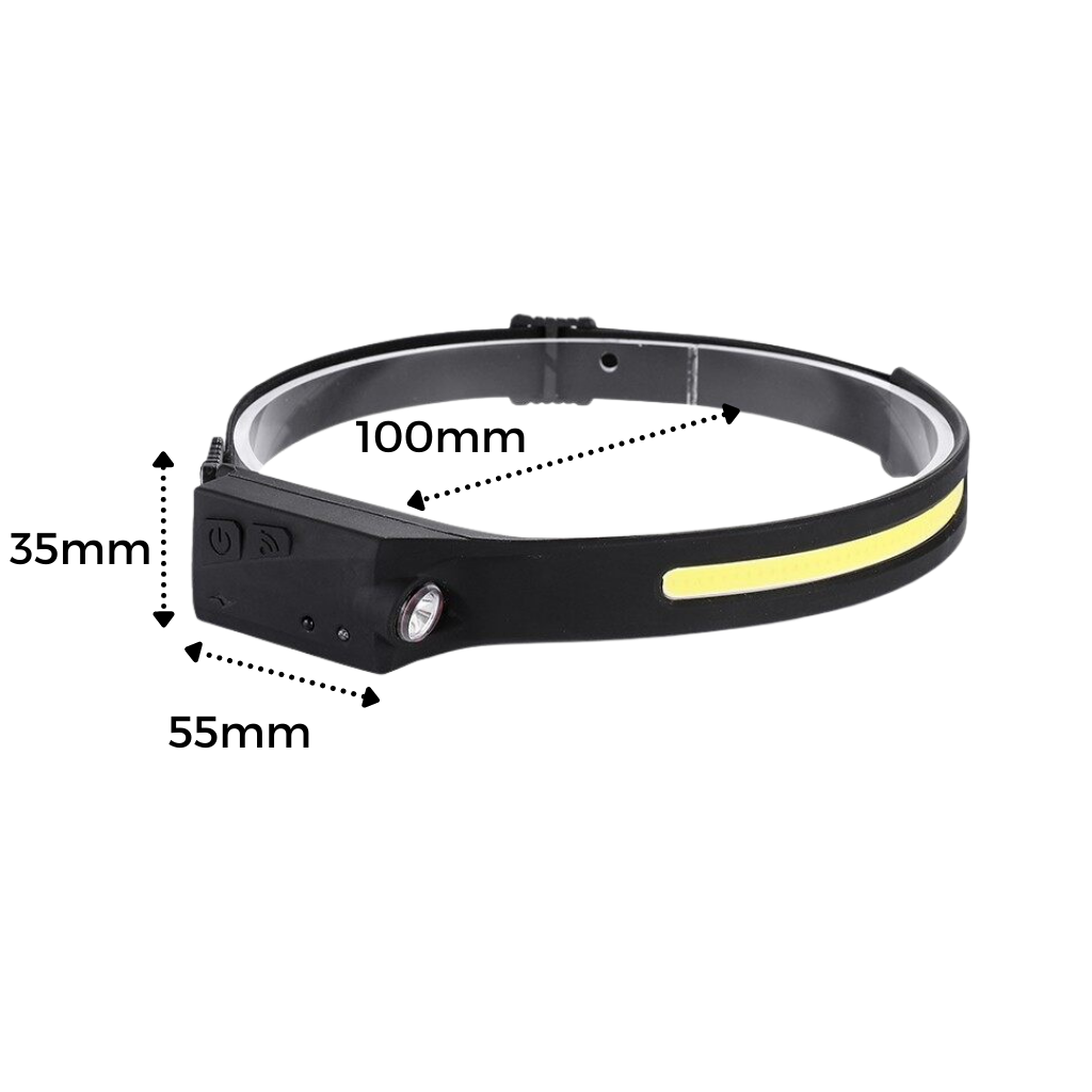 Wiederaufladbare LED-Stirnlampe - Ozerty