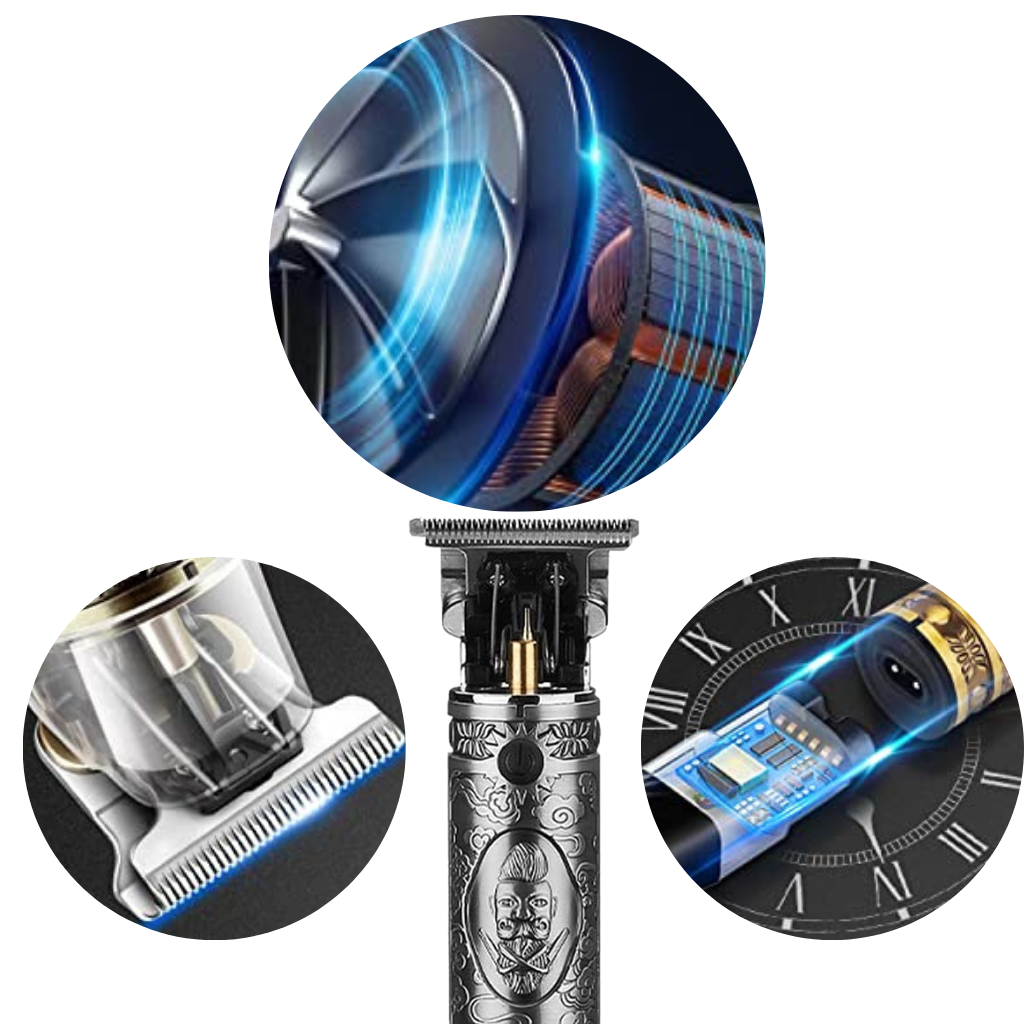 Wiederaufladbare Friseur-Haarschneidemaschine - Ozerty