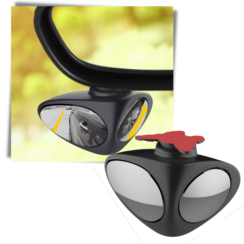 Drehbarer 2 Seiten Toter Winkel Autospiegel - Ozerty