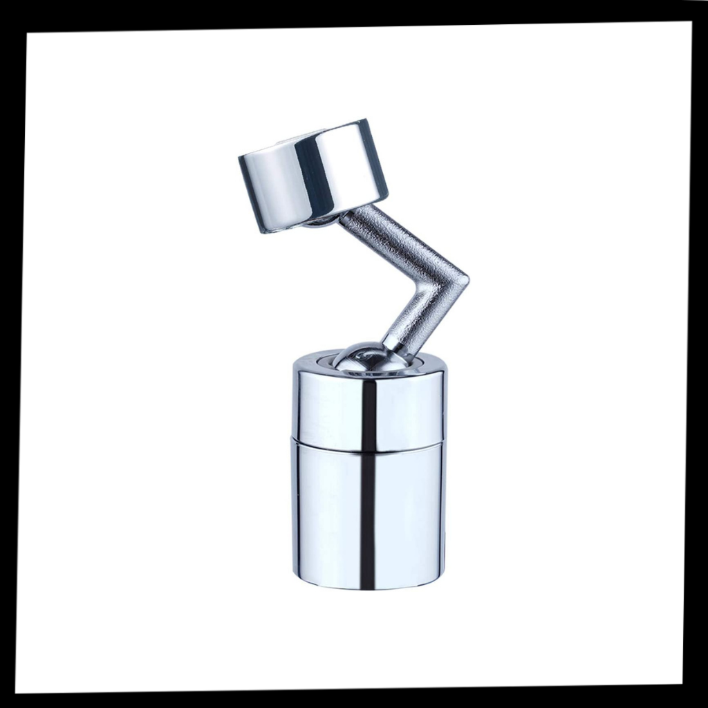 Drehbare, spritzwassergeschützte 360° schwenkbare Wasserhahndüse - Ozerty