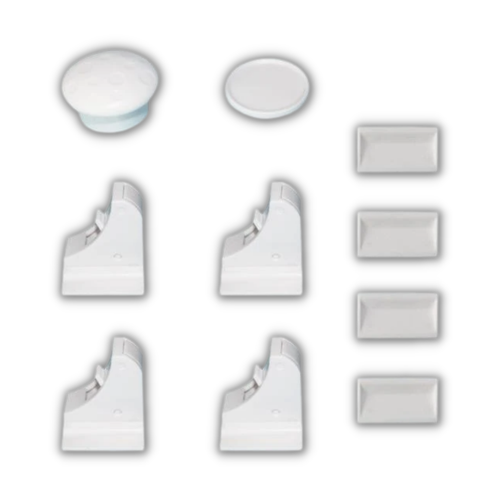 Pack of 4 Magnetic Child Safety Cabinet Locks