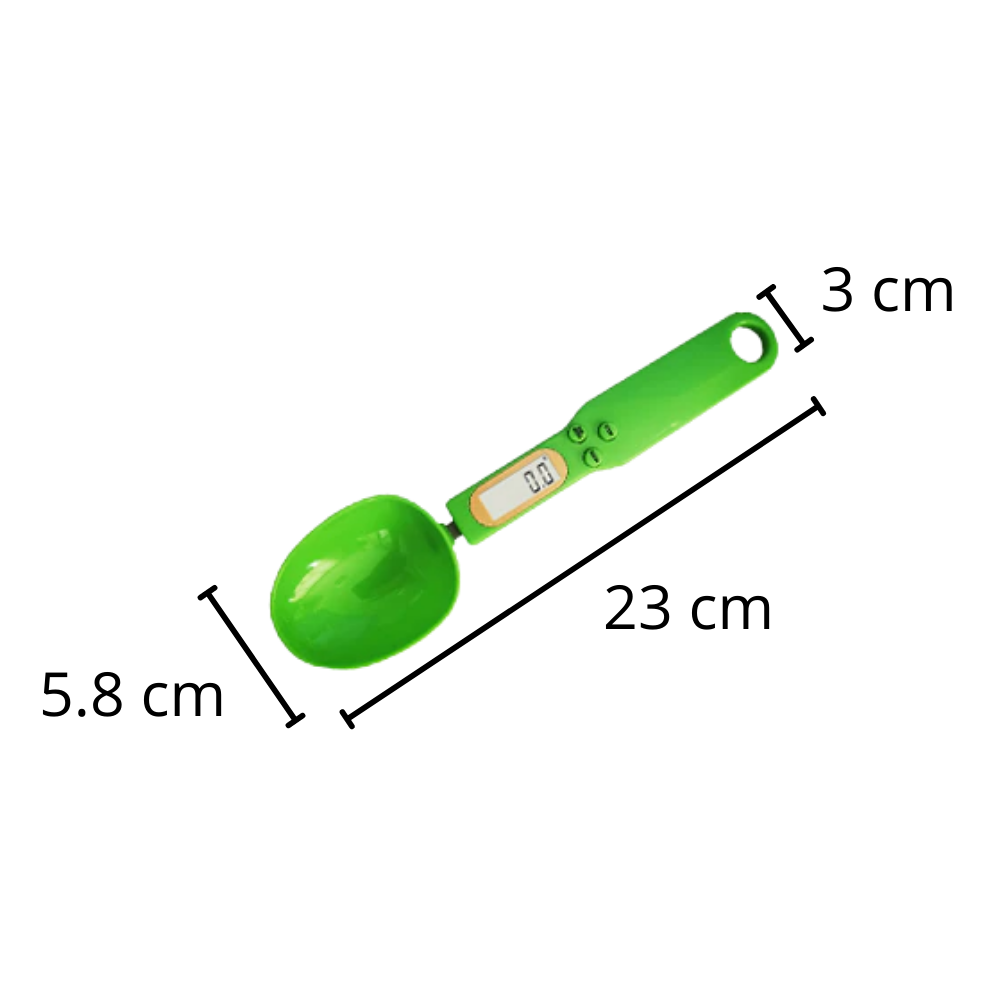 Messskala Löffel mit LCD-Anzeige - Ozerty