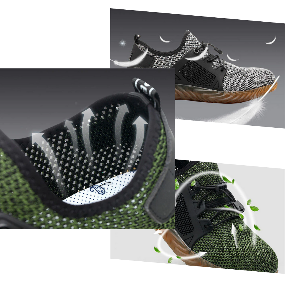 Bequeme Sicherheits-Turnschuhe - Ozerty