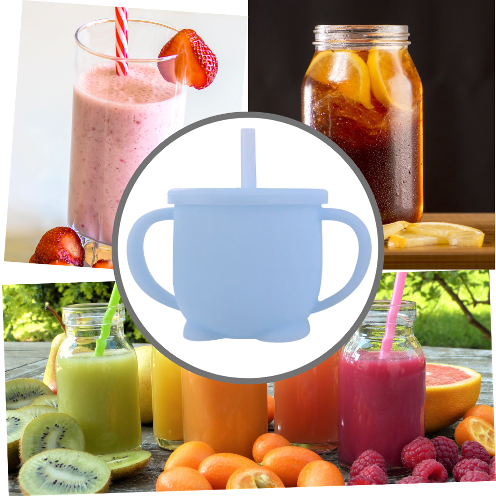 Silikon-Trinkbecher für Babys - Ozerty