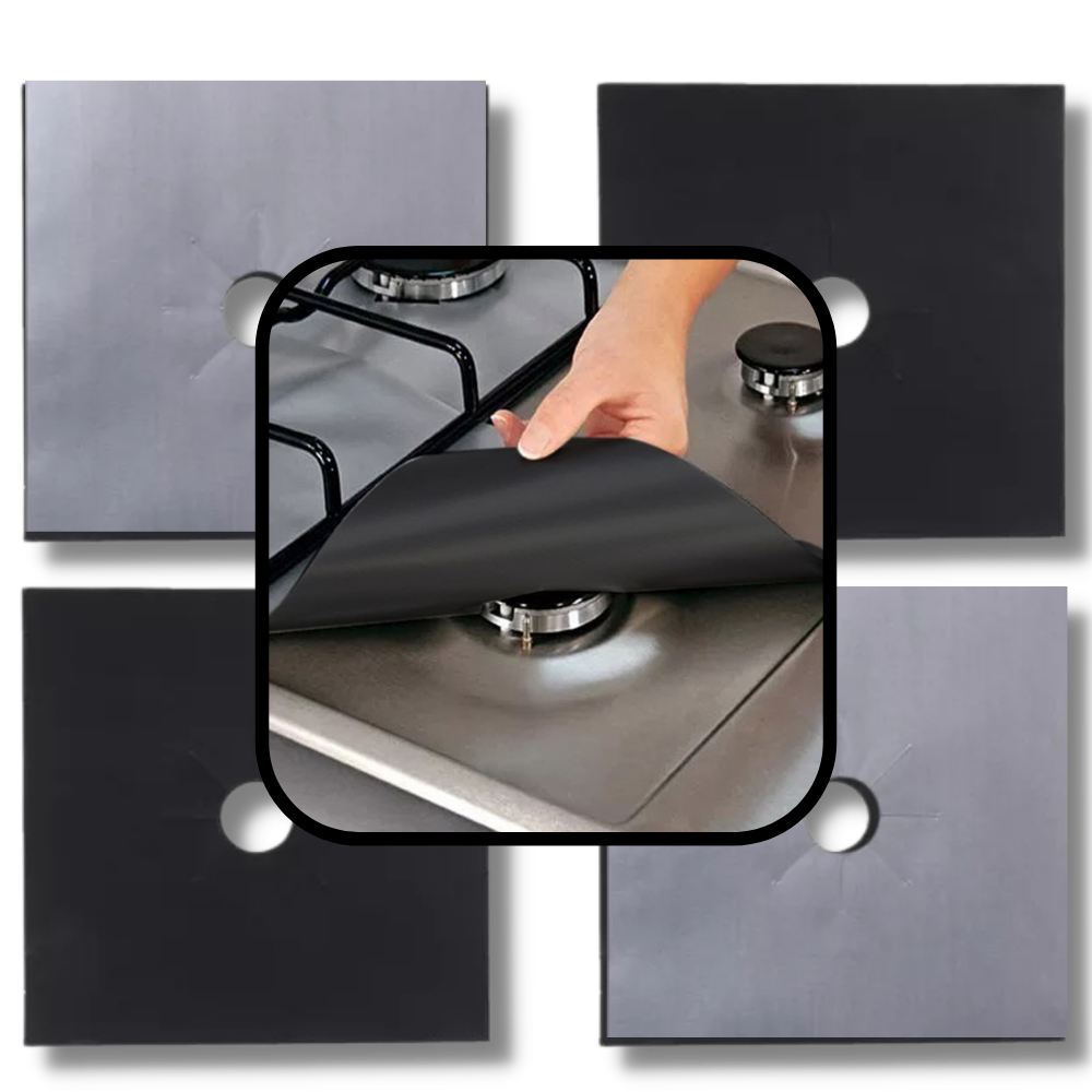 Schutzmatte für Gasherde (2er-Pack) - Ozerty