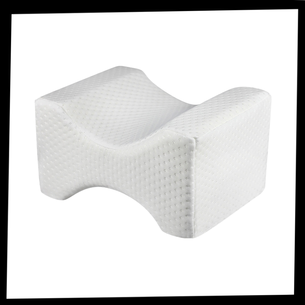 Seitenschläfer-Knie- und Bein-Kopfkissen aus Memory Foam - Ozerty