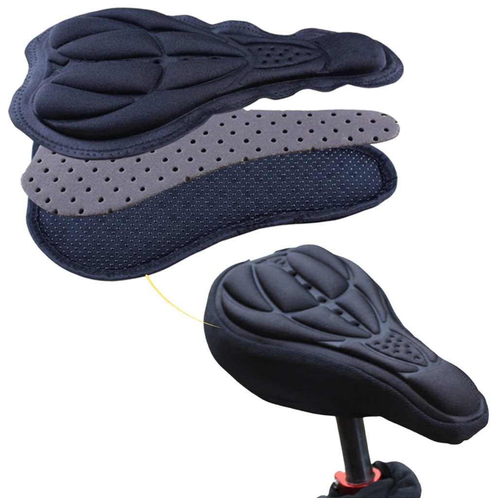 Silikon-Gel gepolstert Fahrrad Sitzkissen - Ozerty