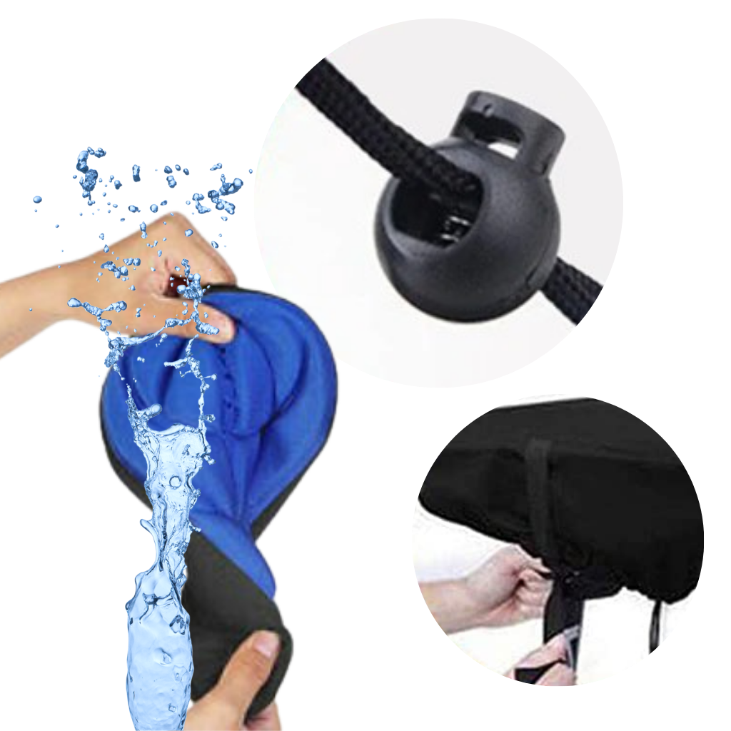 Silikon-Gel gepolstert Fahrrad Sitzkissen - Ozerty