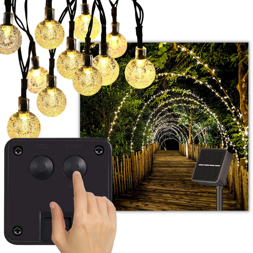 Solar Girlande Lichterkette - Ozerty