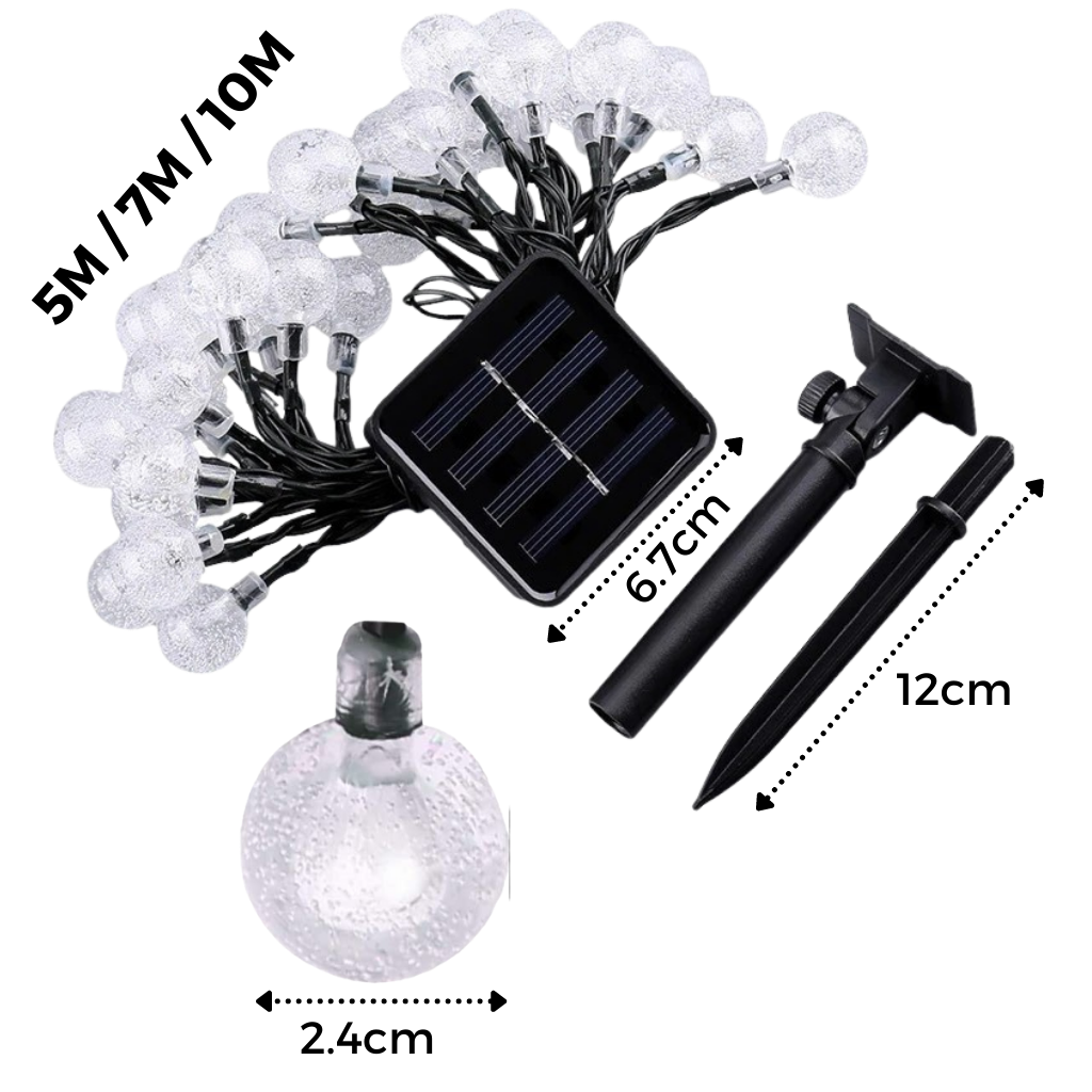 Solar Girlande Lichterkette - Ozerty