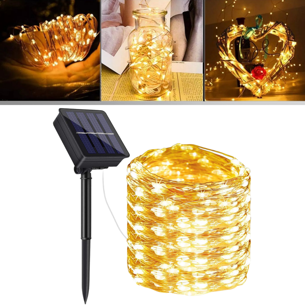 Solar-LED-Lichterkette - Ozerty