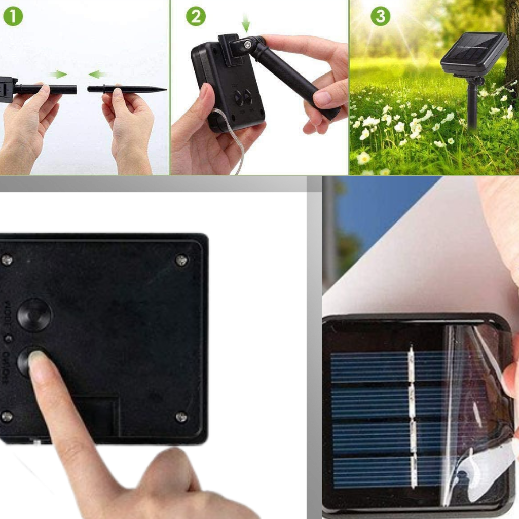 Solar-LED-Lichterkette - Ozerty