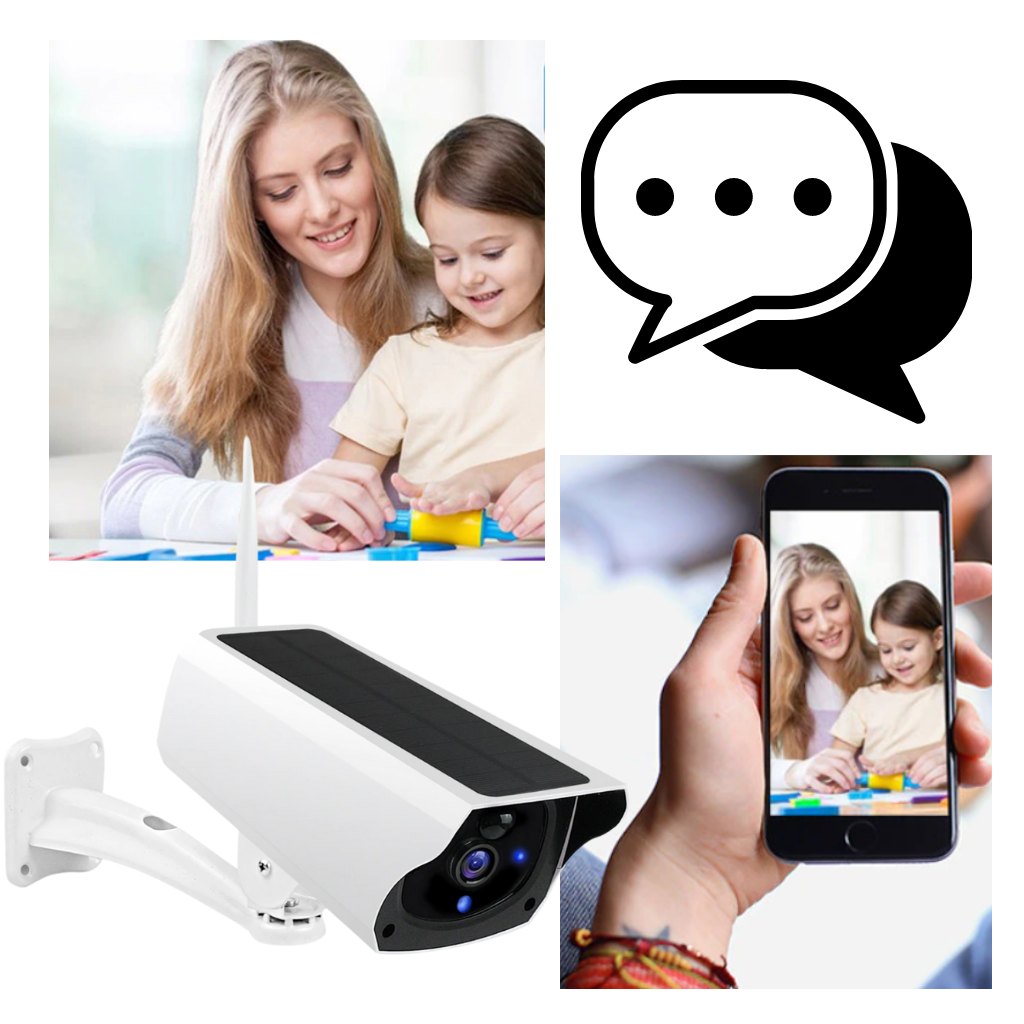 Solar-Überwachungskamera - Ozerty