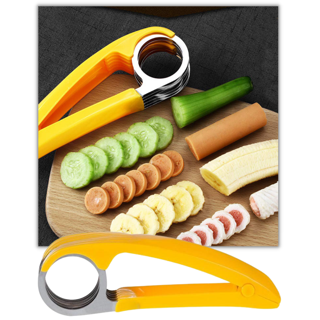 Bananenschneider aus Edelstahl - Ozerty