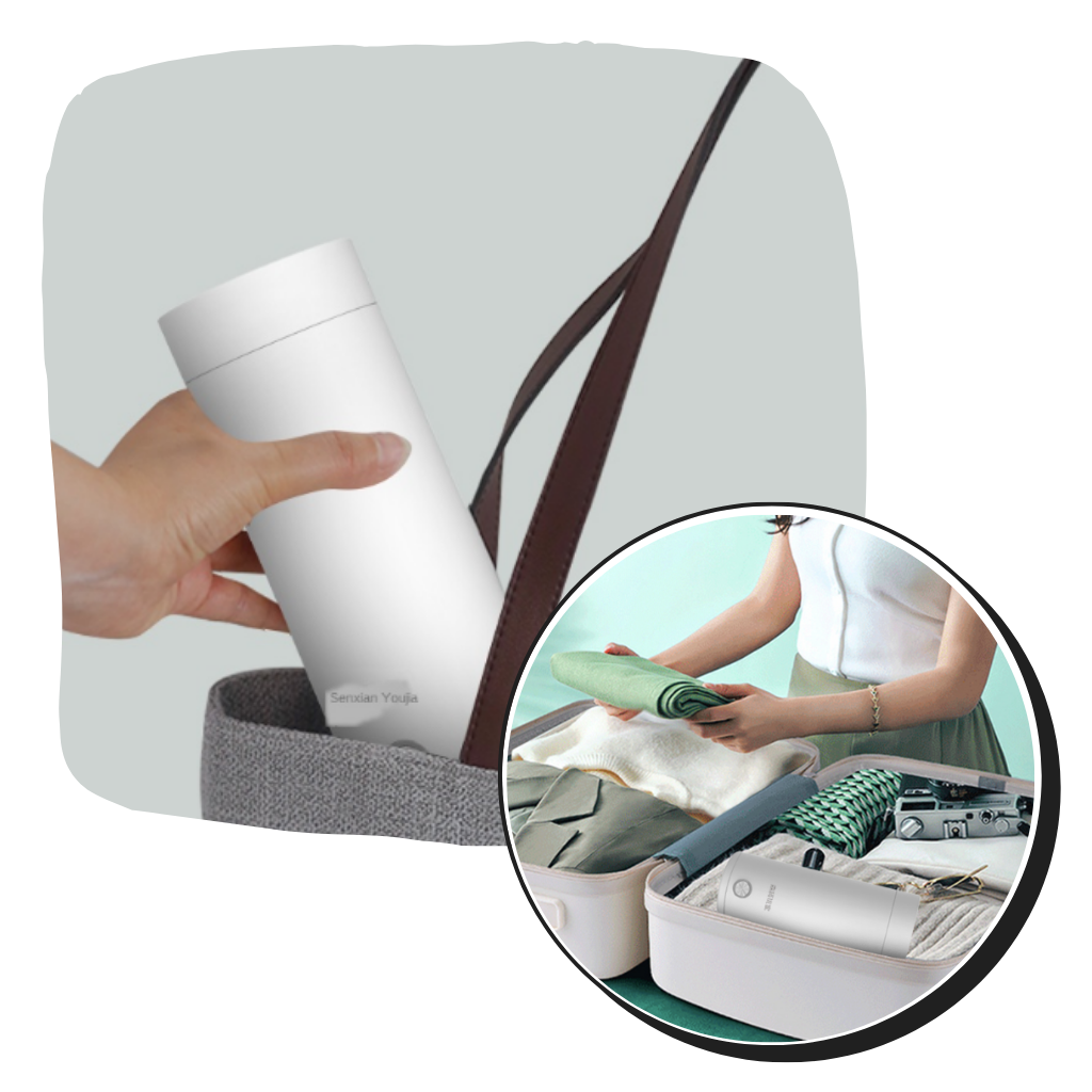 Tragbarer Wasserkocher 400ml - Ozerty