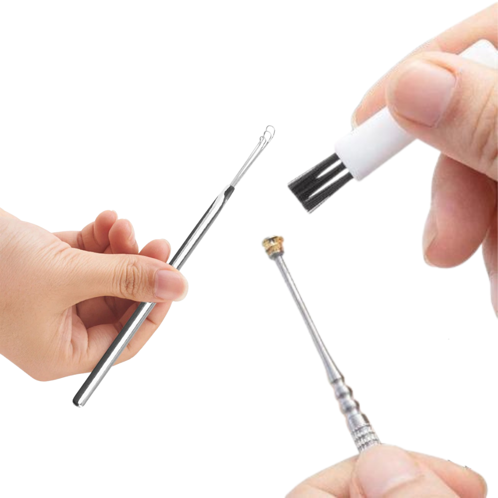 Edelstahl-Ohrenschmalz-Reinigungsgeräteset - Ozerty