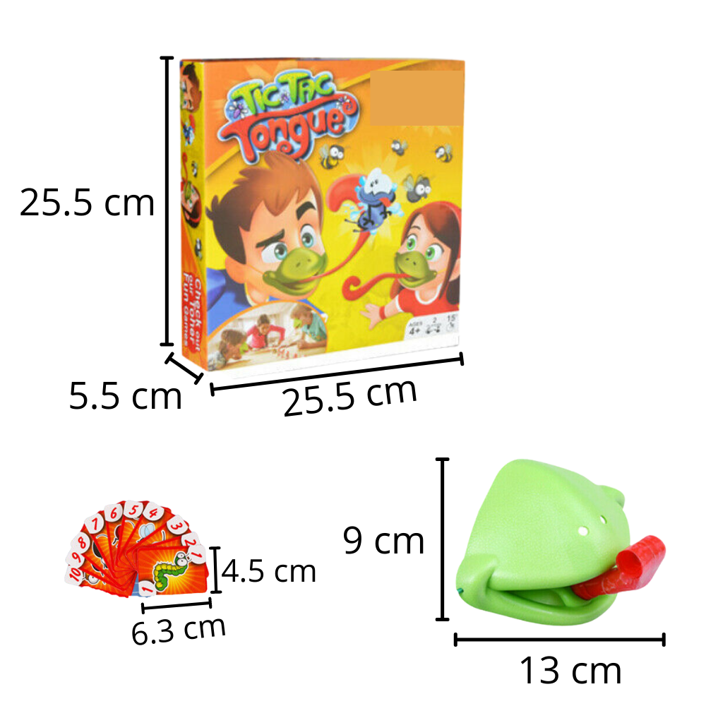 Tic Tac Tongue Puzzle Spiel - Ozerty
