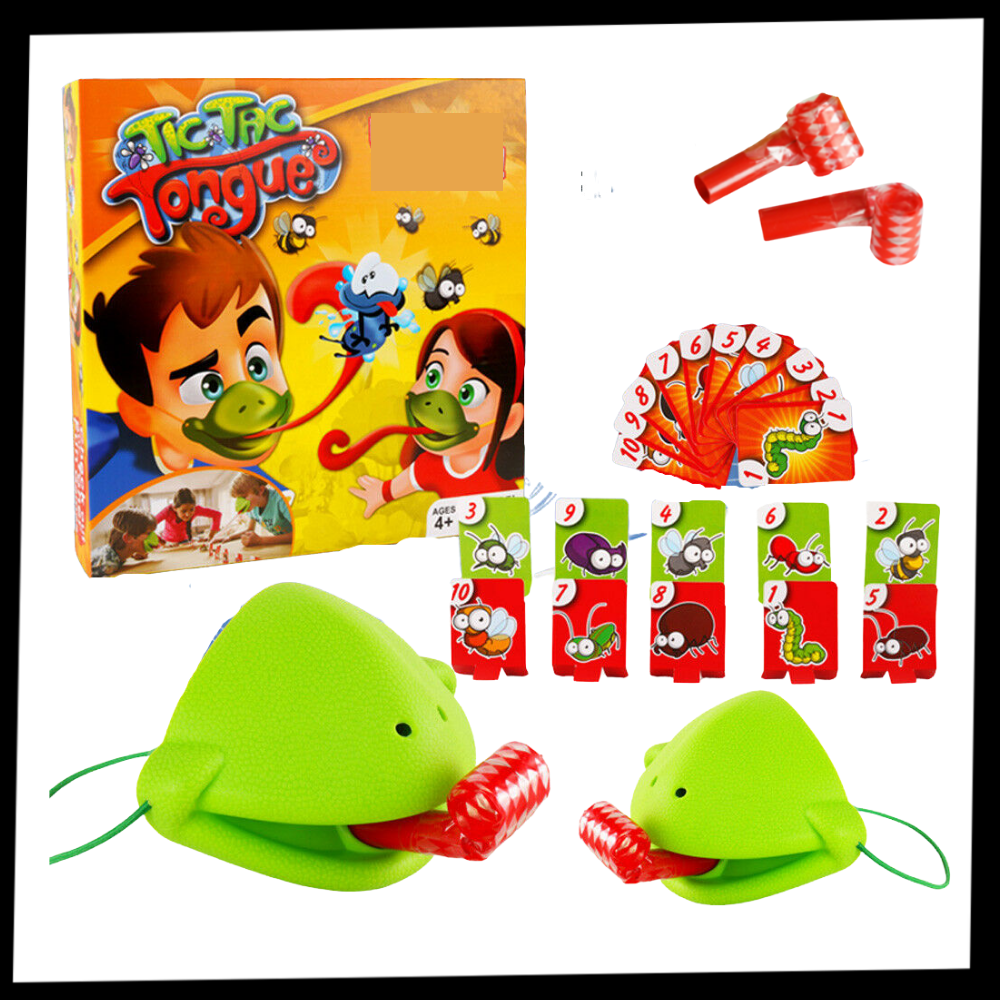 Tic Tac Tongue Puzzle Spiel - Ozerty